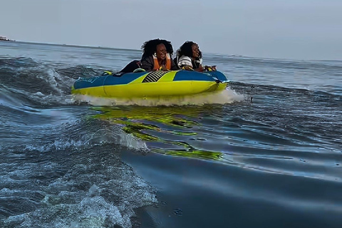 Entebbe: Lake Victoria Jet Ski, Speedboat, & Tubing Tour