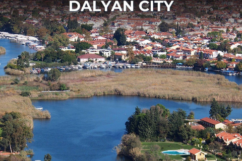 Dalyan Tour: Mud Bath, Rock Tombs & Turtle Beach with Lunch