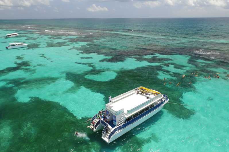 Desde Cancún o la Riviera Maya: Excursión de un día a Isla Contoy y Mujeres