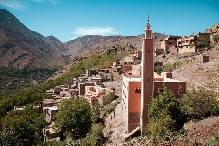 Från Marrakesh: Heldagstur till Atlasbergen med vandring