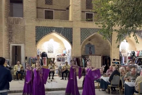 Dinner and Folklore Show at Divan Begi Madrasah in Bukhara