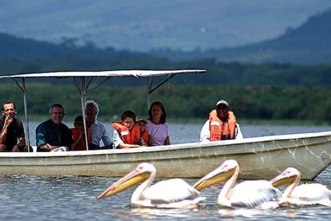 Excursion d'une journée au lac Nakuru et tour en bateau à Naivasha