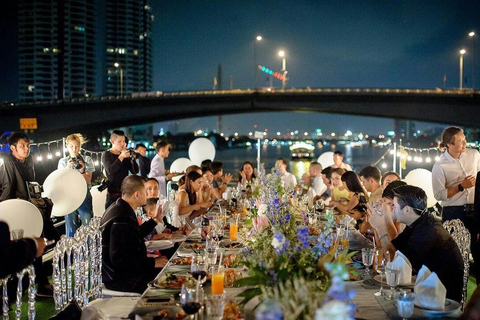 Bangkok: The Opulence Chao Phraya Lavish Dinner Cruise International Buffet Dinner for Foreigners