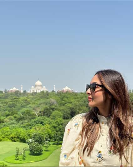 De Délhi: Viagem de um dia com guia particular ao Taj Mahal com traslados