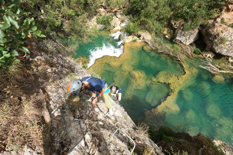 Madrid: Via Ferrata Avontuur met Vervoer