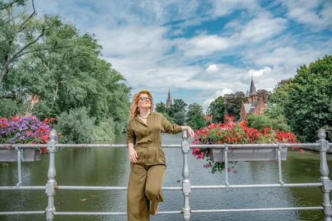 Bruges : Il tuo servizio fotografico privato di 1 ora nella città medievale