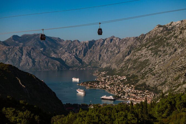 From Bar: Kotor Cable Car, Old Town & Sveti Stefan Tour