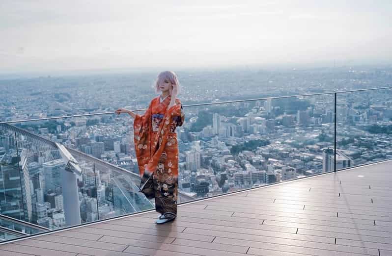 Tokyo: Shibuya Sky Admission & 24-Hour Subway Ticket