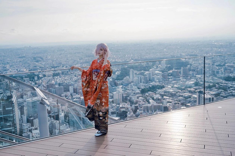 Tokyo: Shibuya Sky Admission & 24-Hour Subway Ticket Shibuya Sky: 12:00 PM Entry & 24-Hour Subway Ticket