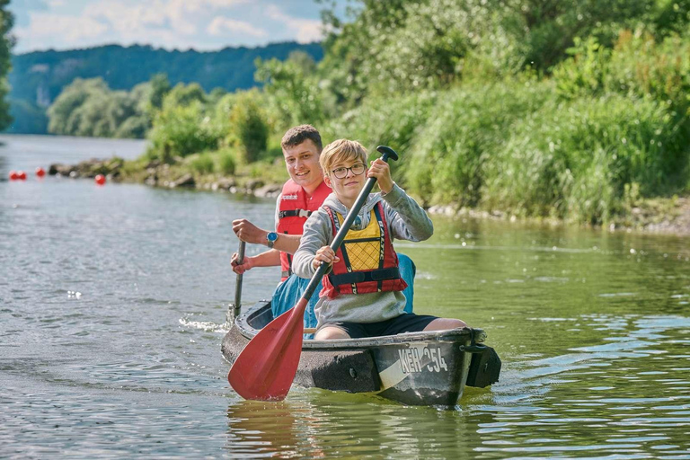 Romantyczna wycieczka kajakiem dla dwojga z napojami i przekąskami