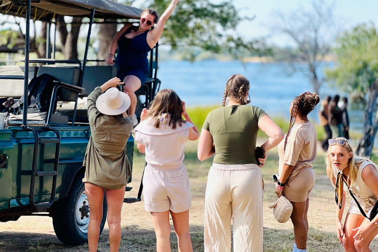 Livingstone: Mosi-oa-Tunya National Park Safari & Rhino Walk