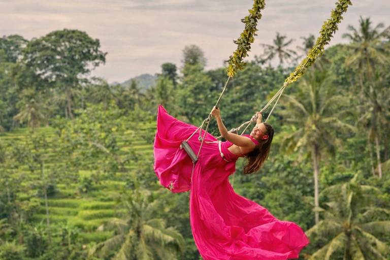 Ubud :Waterfalls, Water Temple & Rice Terrace – Private Tour Ubud: Waterfalls, Rice Terrace water Temple all included