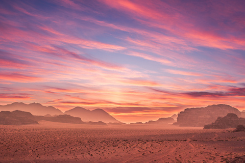 Aqaba: Petra &amp; Wadi Rum Private Tour mit Abendessen an einem Tag