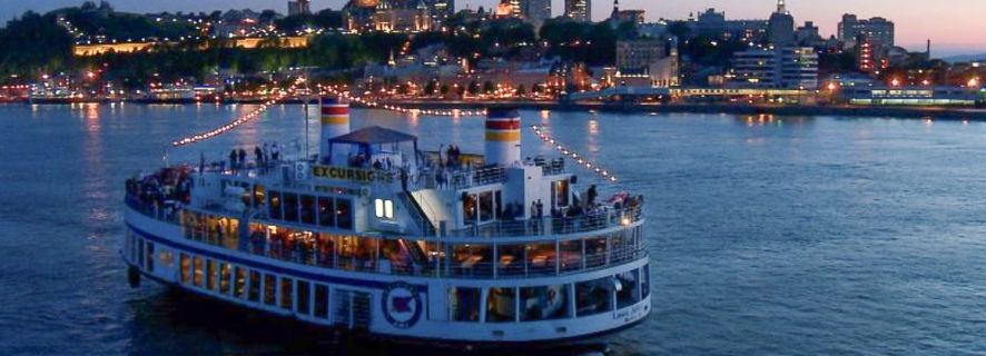 Québec City: Evening Cruise with Live Entertainment