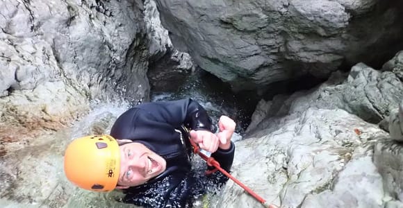 Bovec: Sušec Canyon Canyoning Erlebnis