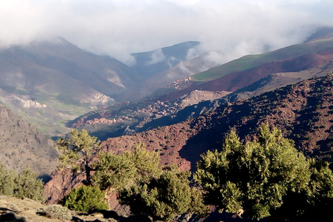 Marrakech: Montagna dell&#039;Atlante e viaggio nelle tre valli, giro in cammelloMarrakech: Escursione di un giorno sulle montagne dell&#039;Atlante, giro in cammello, pranzo