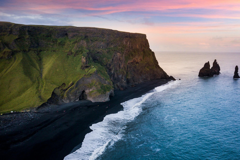 South Coast Private tour with Black Pizza & Glacier Hike