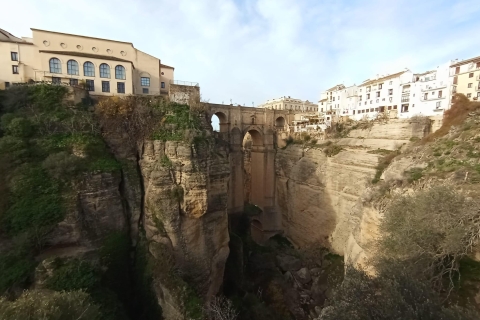 Depuis Malaga : Excursion à Ronda et Setenil de las BodegasExcursion d'une journée avec des guides de la région