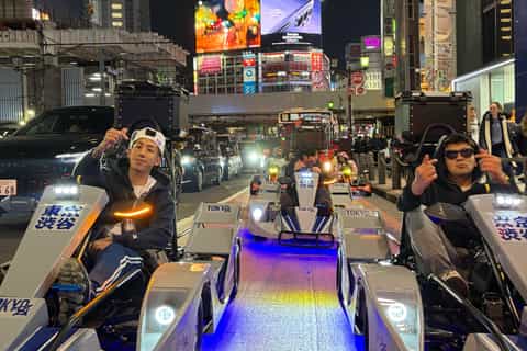 Tokyo : tour en kart électrique à Shibuya et culture automobile japonaise