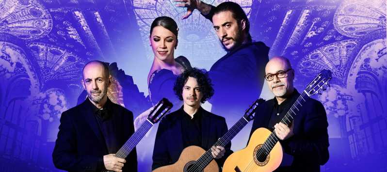 Barcellona: Trio di chitarre e danza flamenca @ Palau de la Música