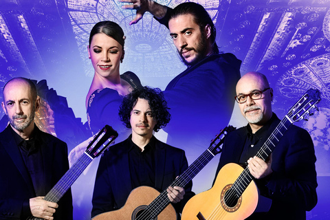 Barcelone : Trio de guitares et danse flamenco au Palau de la MúsicaZone C