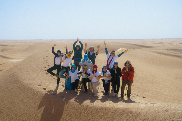 Douz Sahara: Trek and Yoga in a Nomadic Bivouac Douz Sahara: trek and yoga in a nomadic bivouac