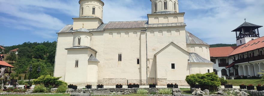 Depuis Zlatibor/Užice : monastère de Mileševa et cascades + déjeuner