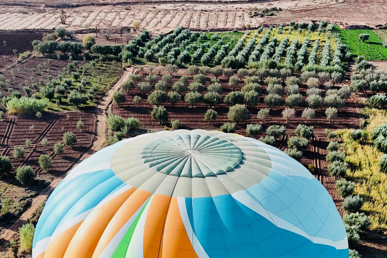 Marrakech: Hot Air Balloon Ride, rooftop view & Drone Video Sunrise Balloon Flight + Drone Video