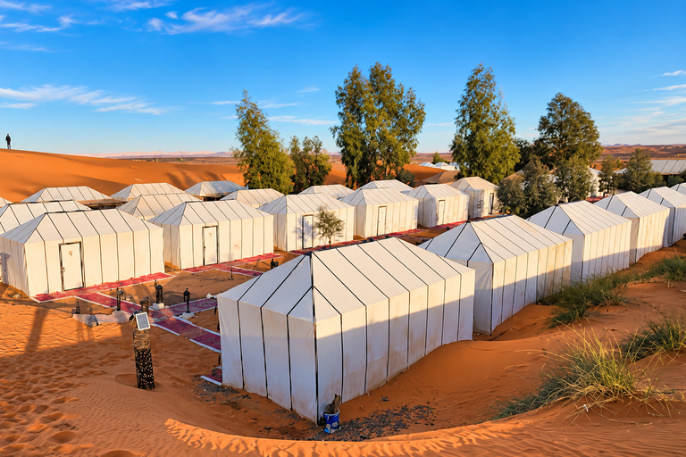 Fes to Marrakech: 4-Day Sahara Desert Tour & Camel Trek Private Sahara: 4-Day Luxury Tour & Guided 4x4 Adventure