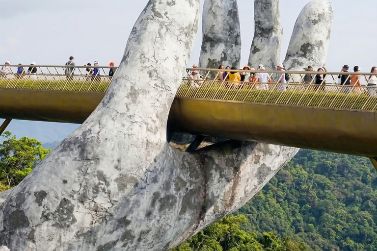 Da Nang/Hoi An: Golden Bridge, Lady Buddha & Marble Mountain Private Group Tour with Licensed English-Speaking Guide