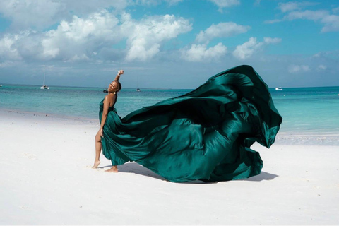 Zanzibar: FlyDress Photoshoot – Professional Camera & Drone.