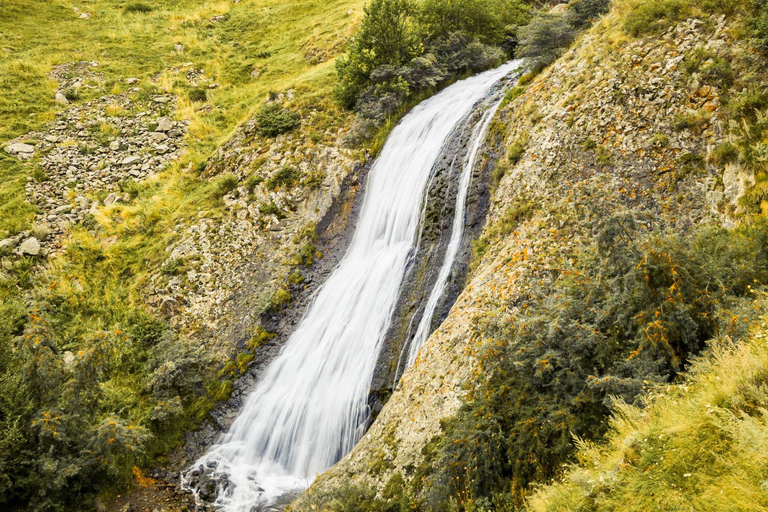 From Stepantsminda Kazbegi: TRUSO valley and ARSHA Waterfall