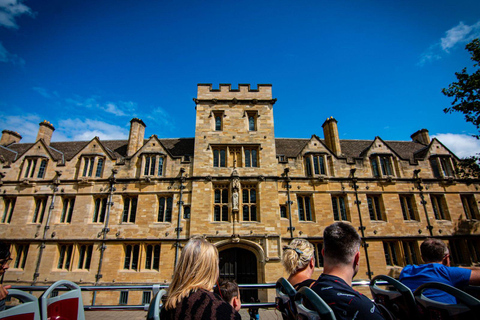 City Sightseeing Oxford HOHO Bus Tour + River Cruise 48-Hour Ticket