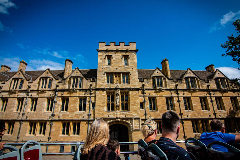 City Sightseeing Oxford HOHO Bus Tour + River Cruise 48-Hour Ticket