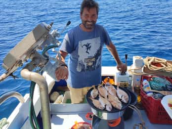 Hydra: Full-Day of Fishing and Boating with Optional Lunch