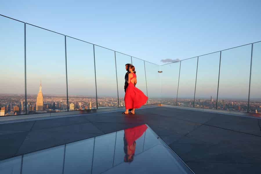 NYC: Ticket für das Edge Immersive Aussichtsdeck. Foto: GetYourGuide NYC: Ticket für das Edge Immersive Aussichtsdeck. Foto: GetYourGuide
