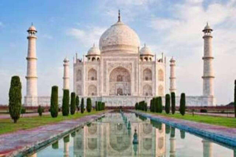 Da Delhi: Tour privato del Taj Mahal e della città di Agra con auto Suv