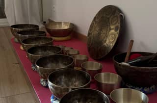 Klangheilung mit Himalaya-Gong in Kathmandu