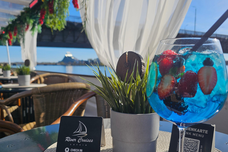 Romantic 1-Hour Sunset Cruise for 2 with Cocktails | Riga