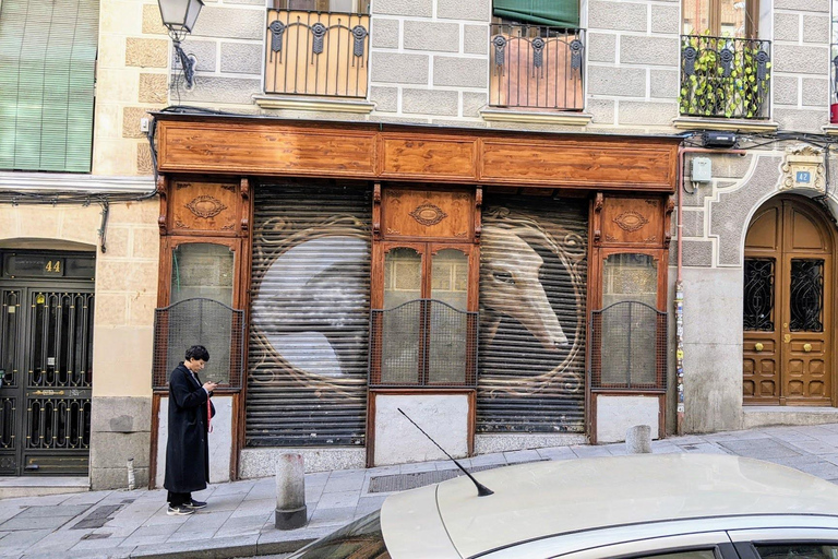 Madrid: straatkunst en graffiti zelf rondleiding