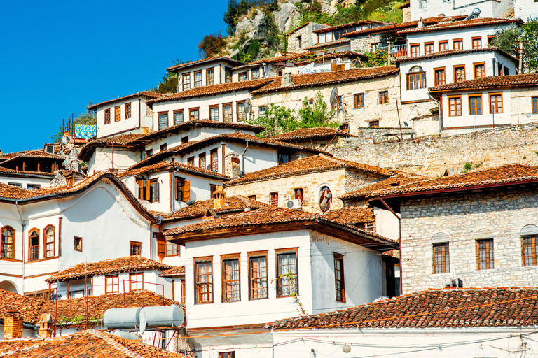 Tirana/Durres/Golem: Berat Unesco City, Castle & Mangalem