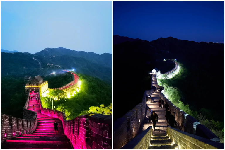 Beijing: Private Mutianyu Great Wall Evening Experience