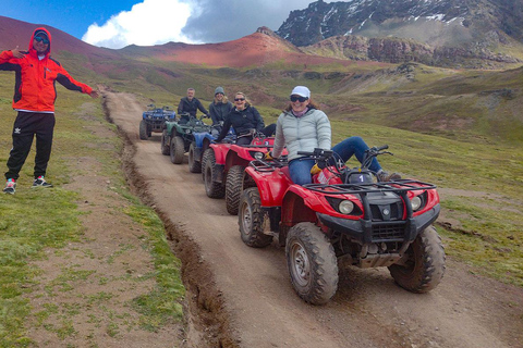 Depuis Cusco : La montagne de l&#039;arc-en-ciel en quad