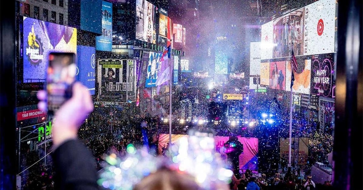 NYC Stunning Inside Live Ball Drop View in Times Square GetYourGuide