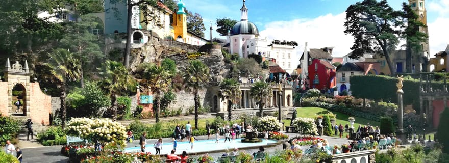 Snowdonia : visite privative de Portmeirion, Snowdonia et châteaux