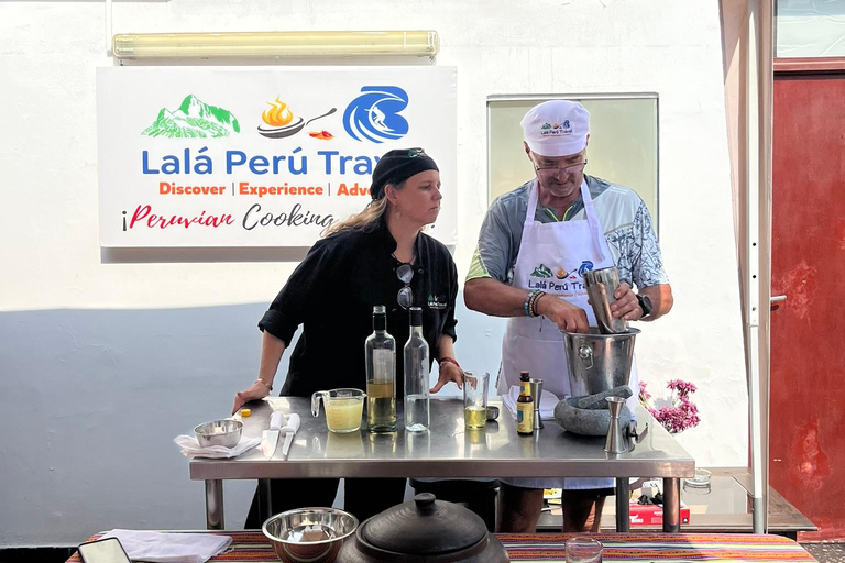 利马 - 米拉弗洛雷斯：秘鲁烹饪课程、皮斯科酸酒与热带水果利马 - 米拉弗洛雷斯：秘鲁烹饪课程、皮斯科酸酒和热带水果