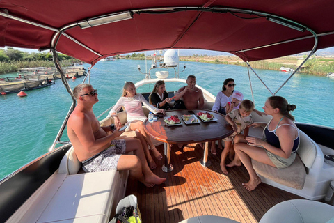 Side: Private Yacht & Sea Boat Cruise with Lunch The private yacht shown in the third picture