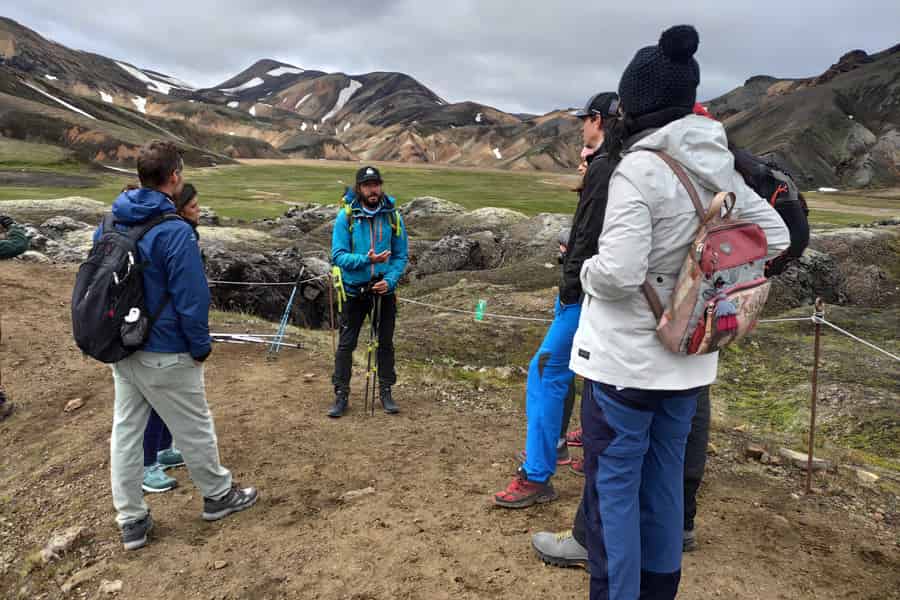 Landmannalaugar-Wanderung und heiße Quellen von Reykjavik & Hella. Foto: GetYourGuide Landmannalaugar-Wanderung und heiße Quellen von Reykjavik & Hella. Foto: GetYourGuide