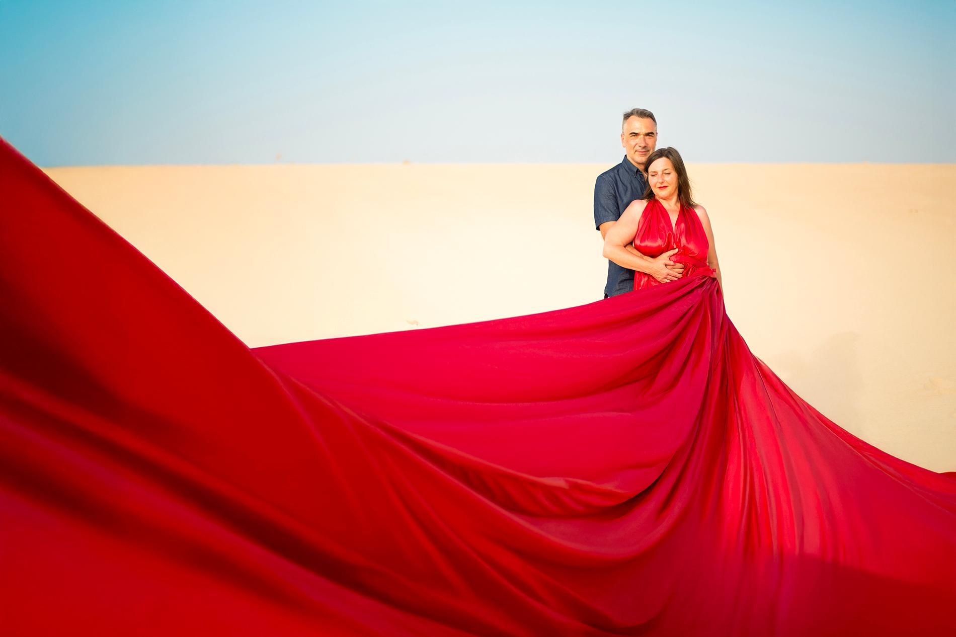 Morro Jable & Costa Calma: Flying Dress Foto- und Videoshooting