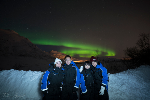 Tromsø: Northern Lights Tour with Dinner and Hot Drinks